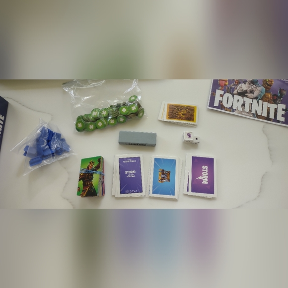 Monopoly Fortnite Edition Board Game - E6603 - Hasbro - Used - Complete - Picture 3 of 5